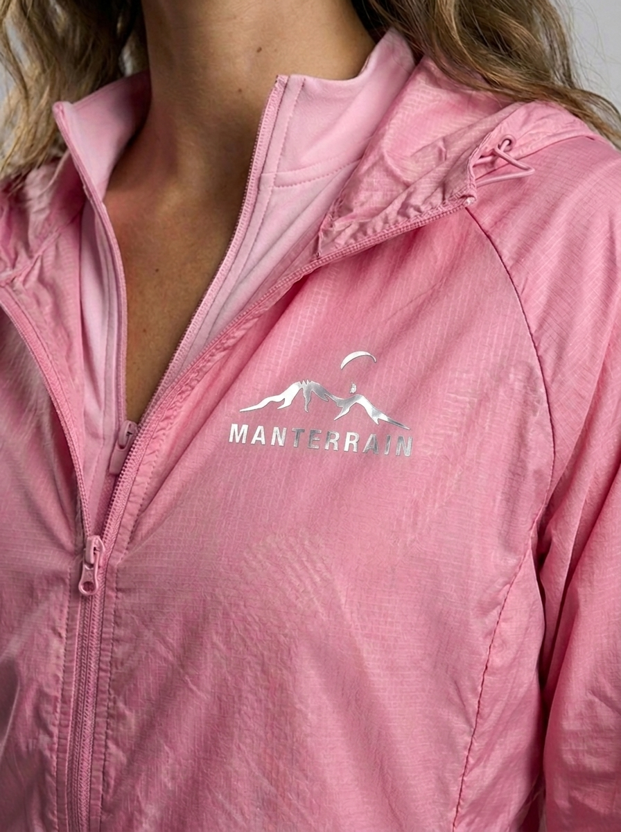 Manterrain Women's Alpine Windbreaker - close up