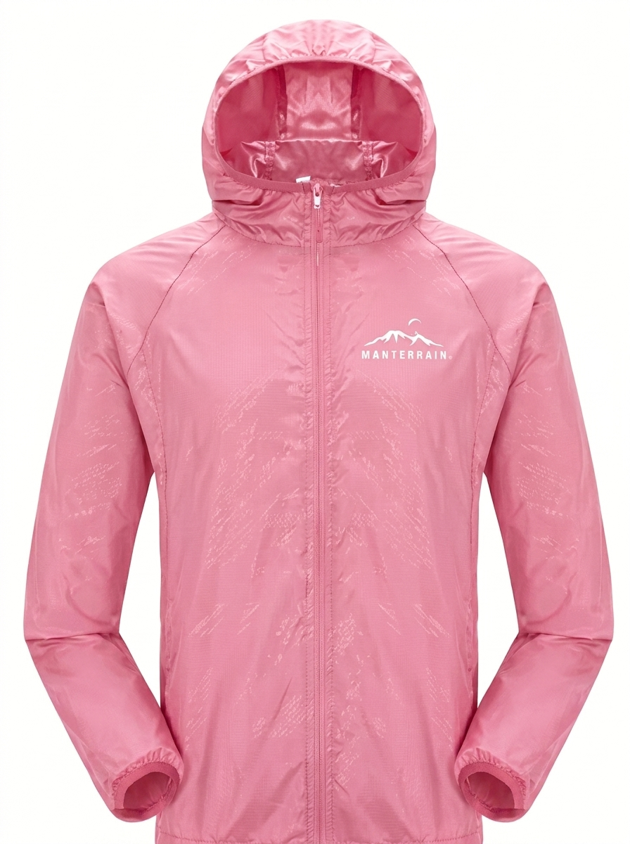 Manterrain Women's Alpine Windbreaker - blush pink